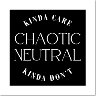 Chaotic Neutral Posters and Art